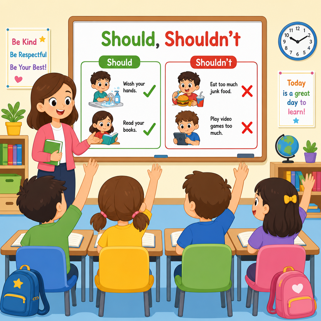 Should, shouldn’t Part 1