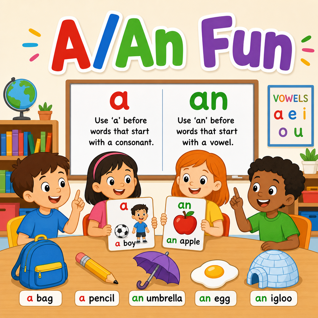 A/an Part 2
