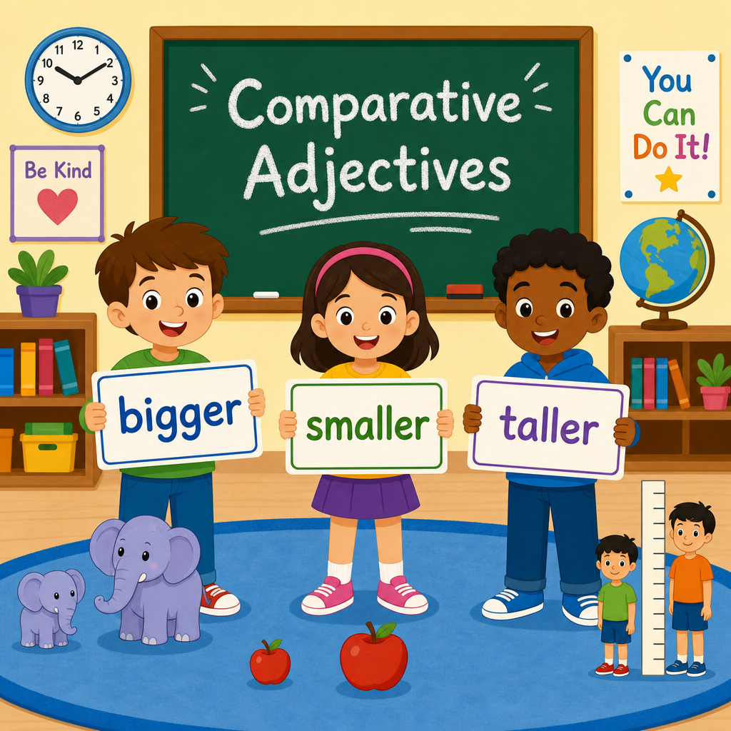 Comparative Adjectives Part 1