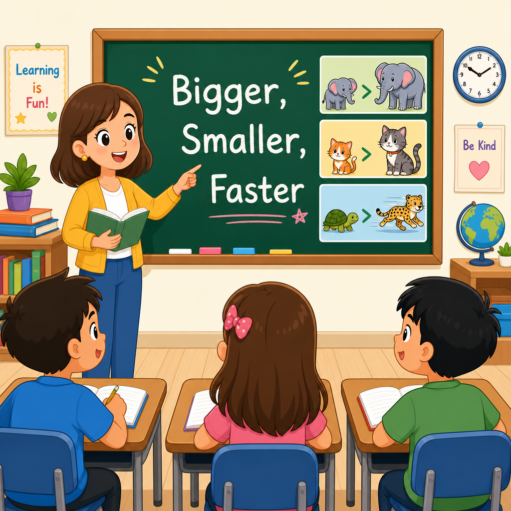 Comparative Adjectives Part 2