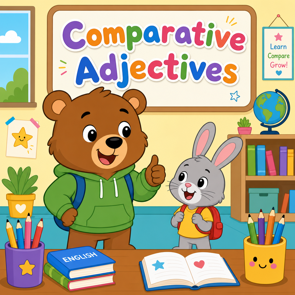Comparative Adjectives Part 3