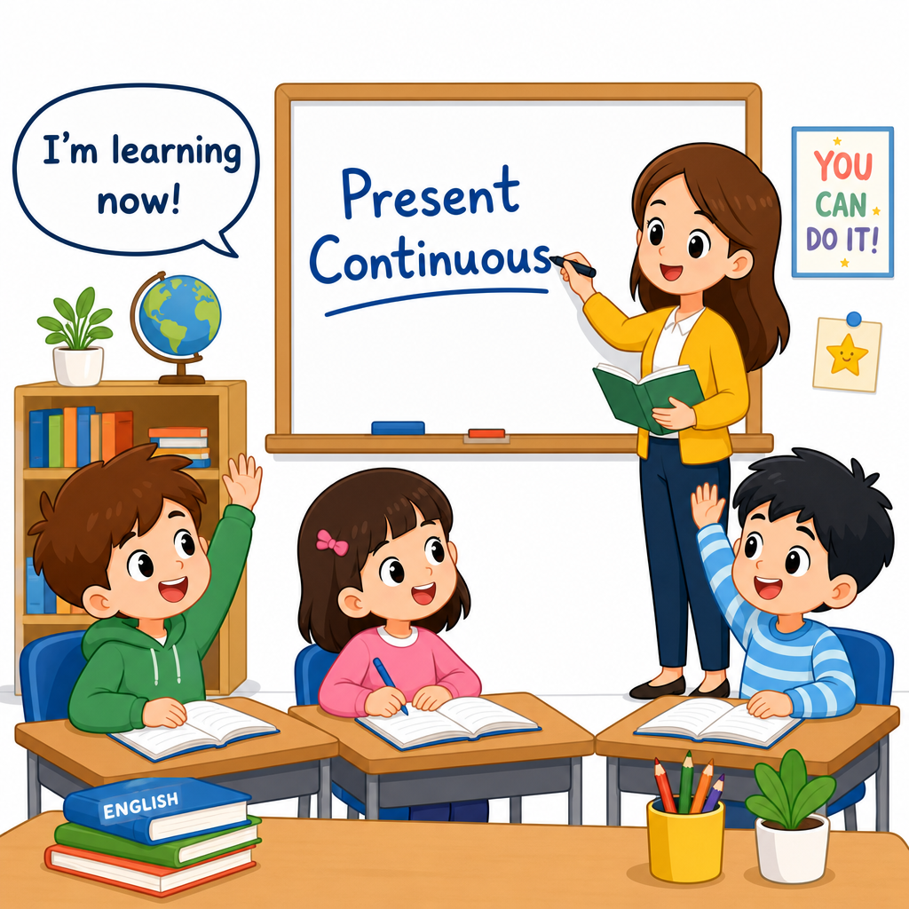 present continuous Part 2