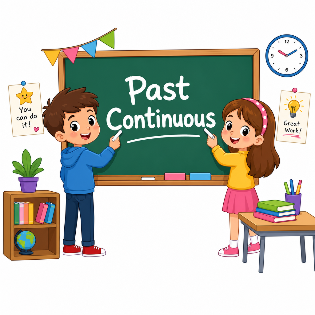 Past continuous Part 1
