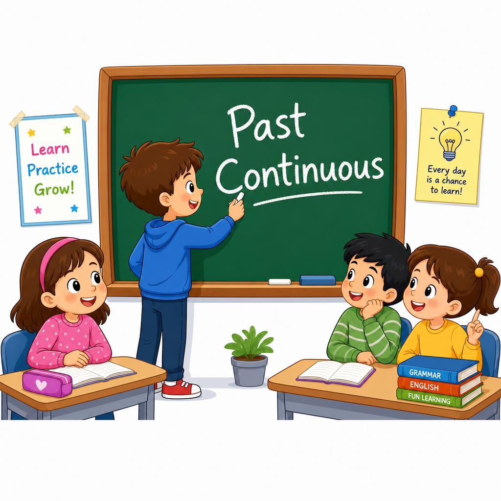 Past continuous Part 3