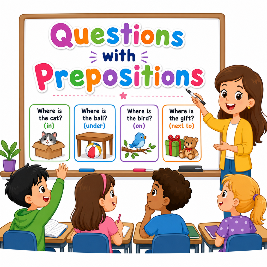 Questions with preposition Part 2