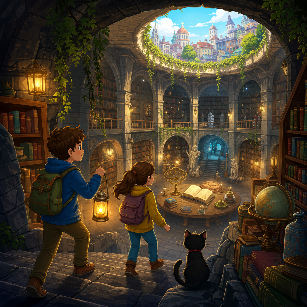 The Secret Library Under the City