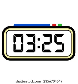 twenty-five past three