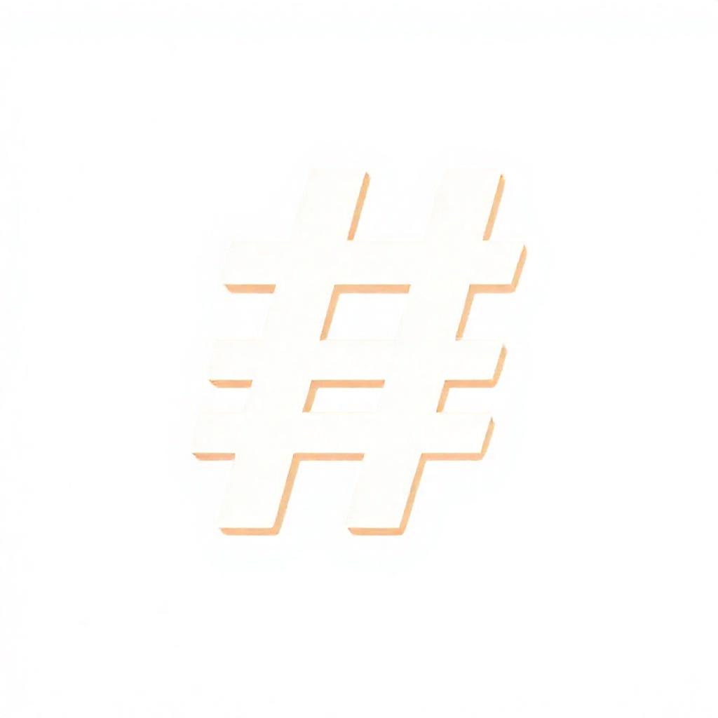 hashtag