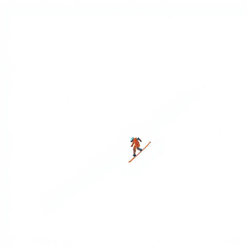 skiing